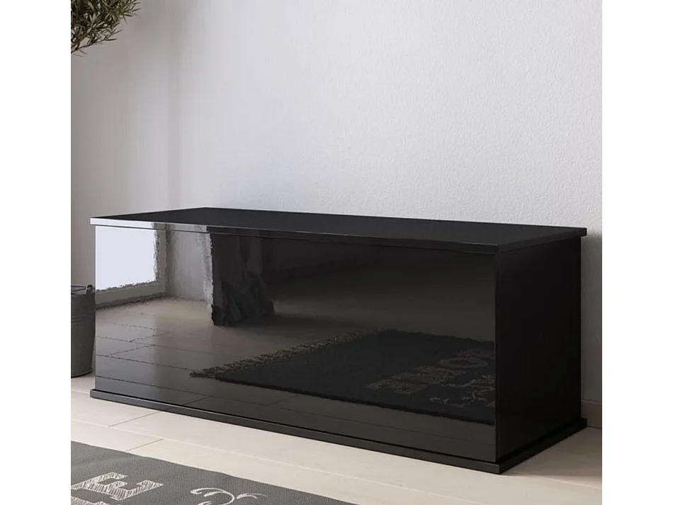 Baúl para Dormitorio en Negro 100x40x40cm Ariel