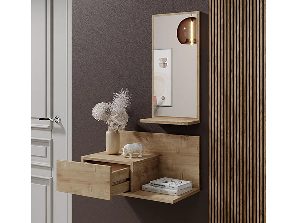 Recibidor para Entrada Pasillo en Safir 60x30x85,5cm Isabela