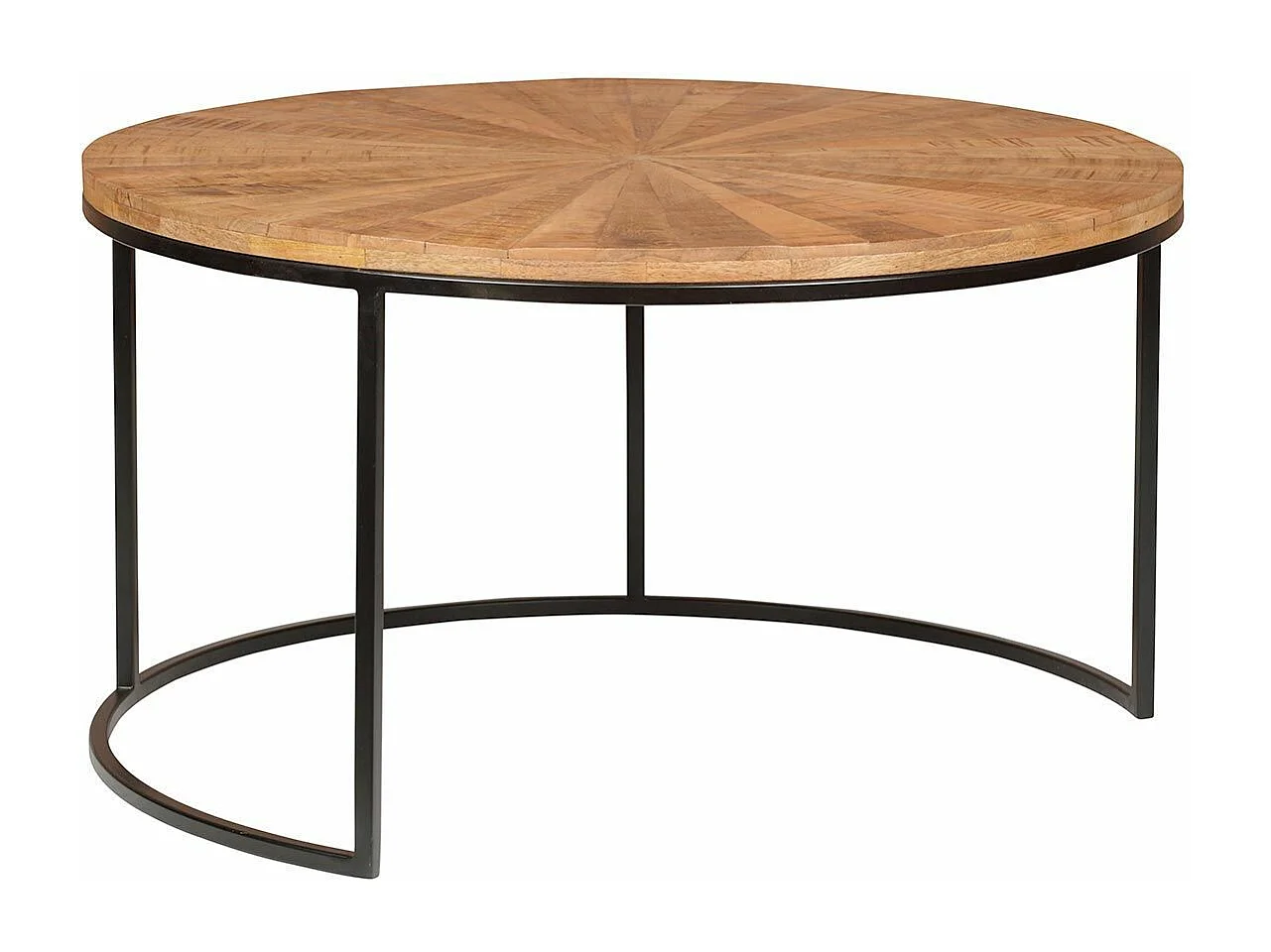 Tables basses rondes gigognes | Manguier Solaris