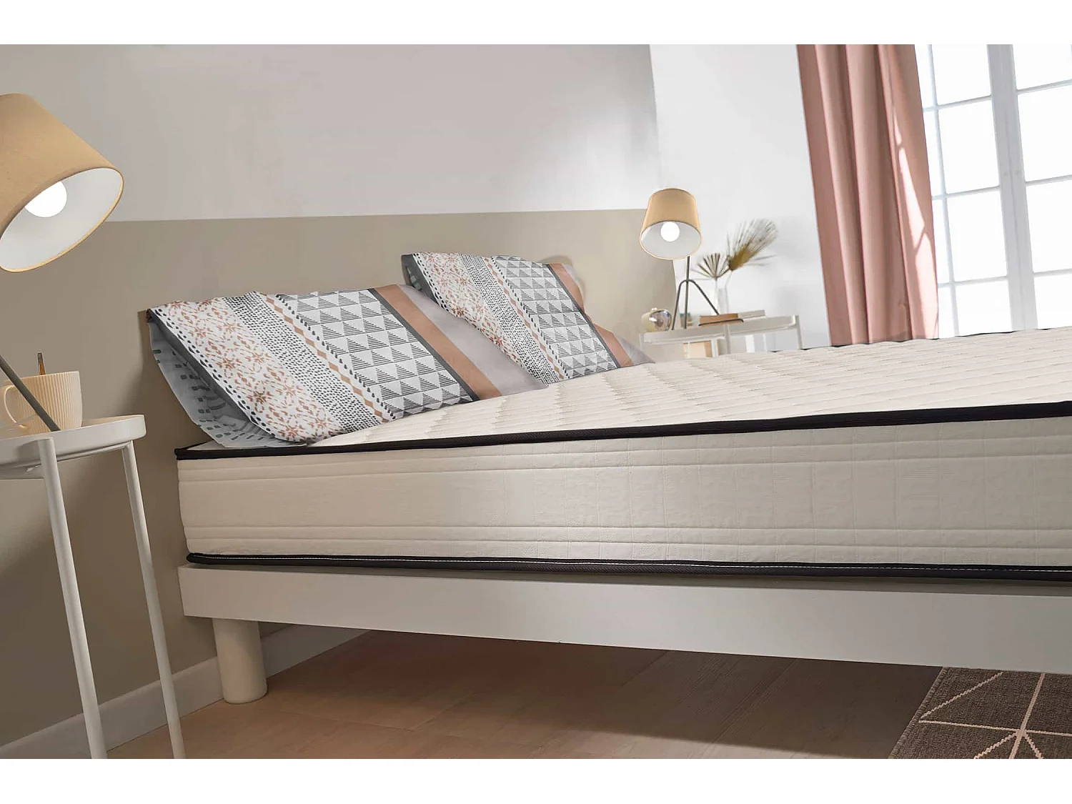 Matelas Noyau HR Slim Max 15cm, 140 X 190cm - Moonia