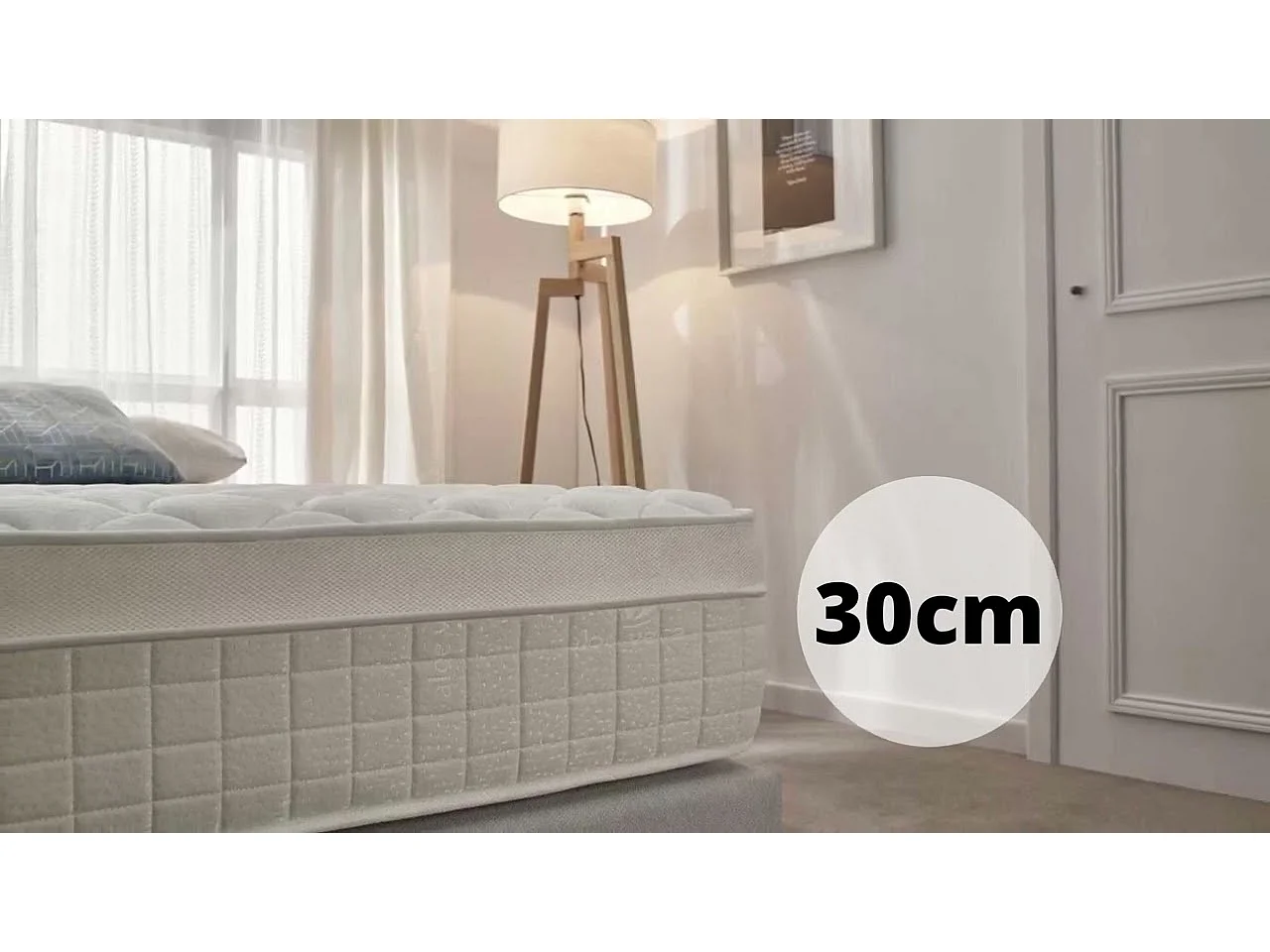 Matelas Box Spring Premier, 30cm - 100x200 cm