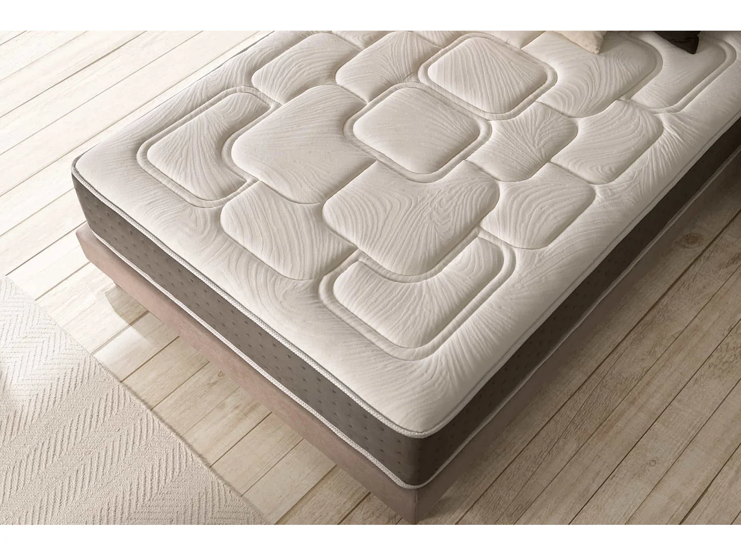 Matelas Mousse à memoire de forme King Max Multizone - 140X190, 30cm - Moonia