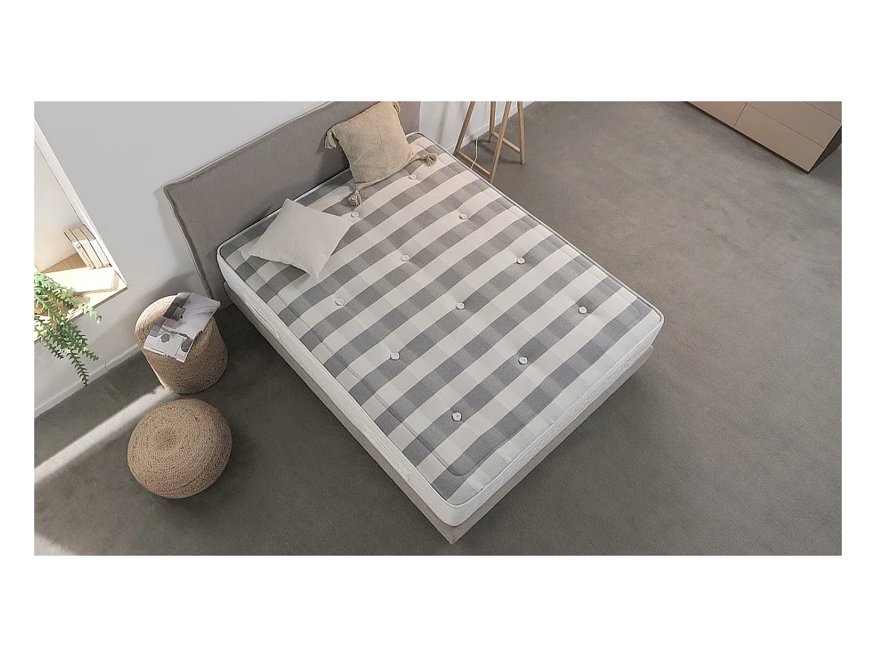 Colchón Grand Spring Nature, 30cm - 160x200 cm