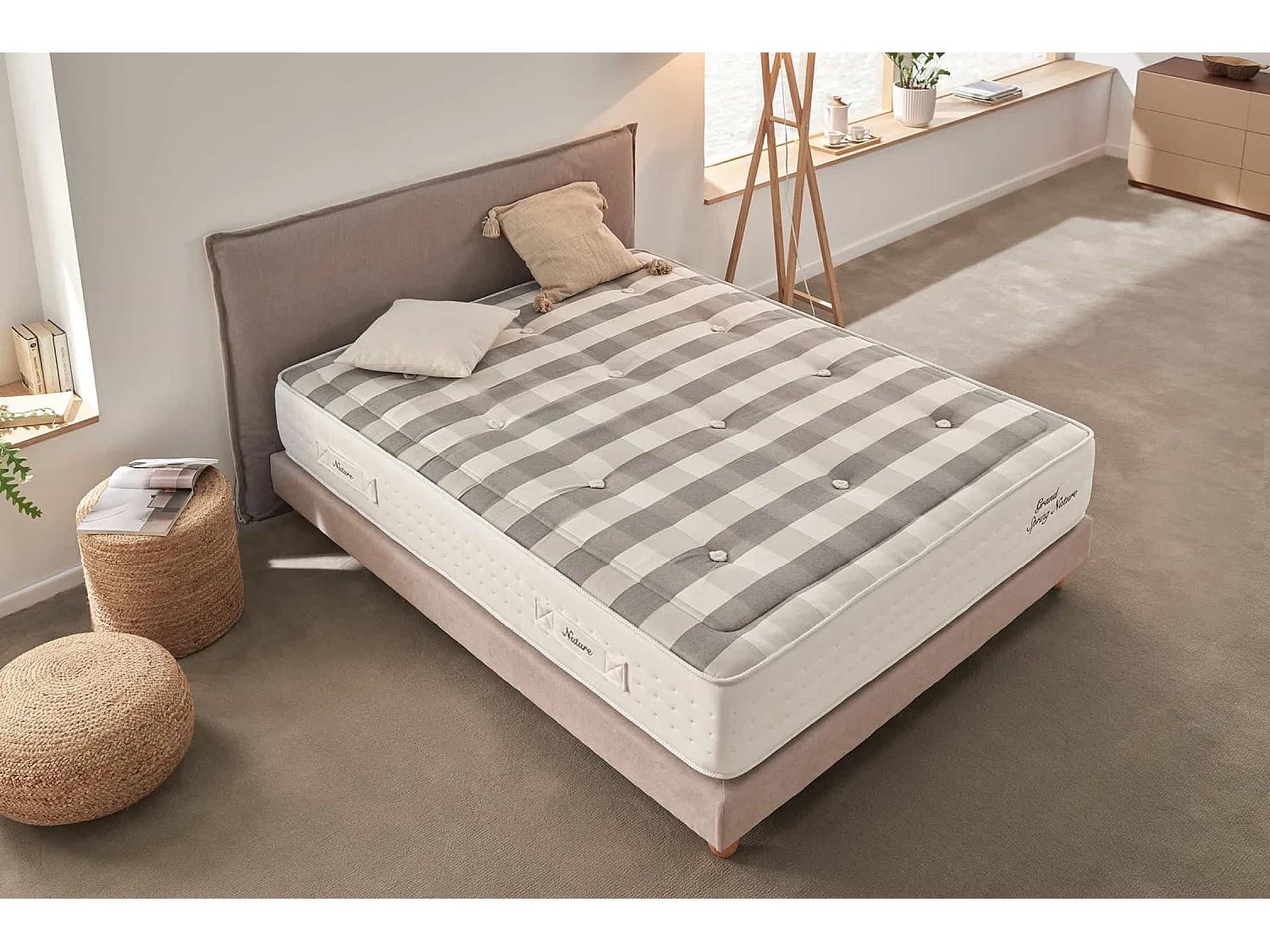Matelas Grand Spring Nature, 30cm - 160x200 cm