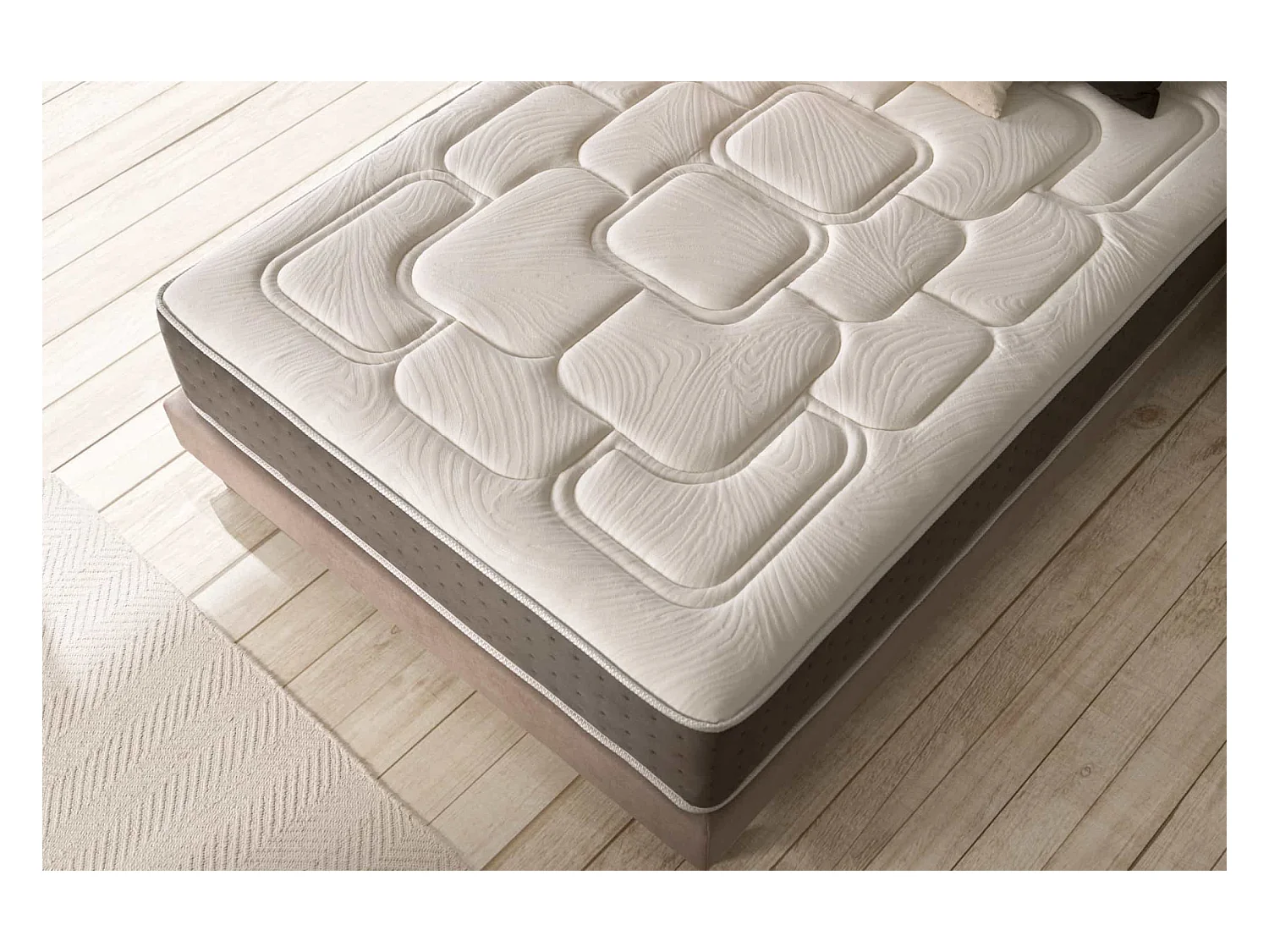 King Max Multizone Memory-Schaum Matratze 30cm, 150x200 cm - Moonia