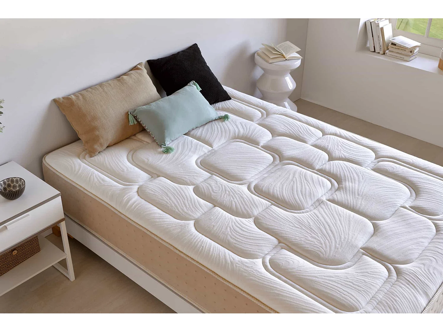 Matelas Mousse à memoire de forme Royal Prime - 135X200, 30cm - Moonia