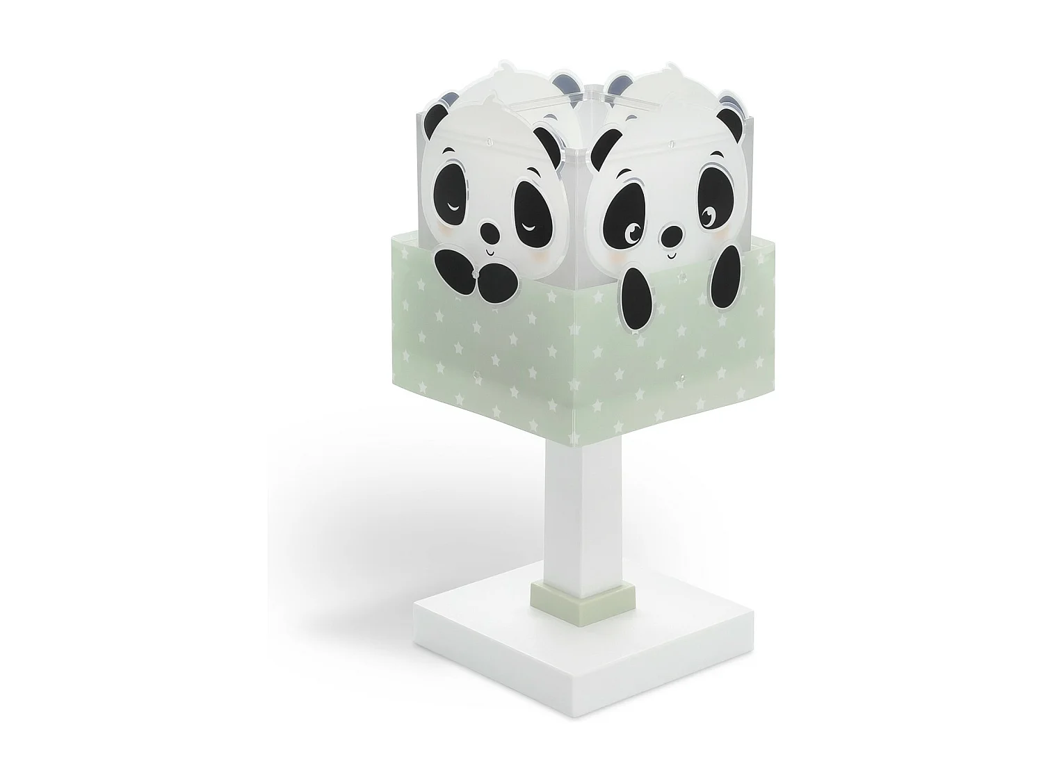 Lampada da tavolo per bambini Panda verde | DALBER