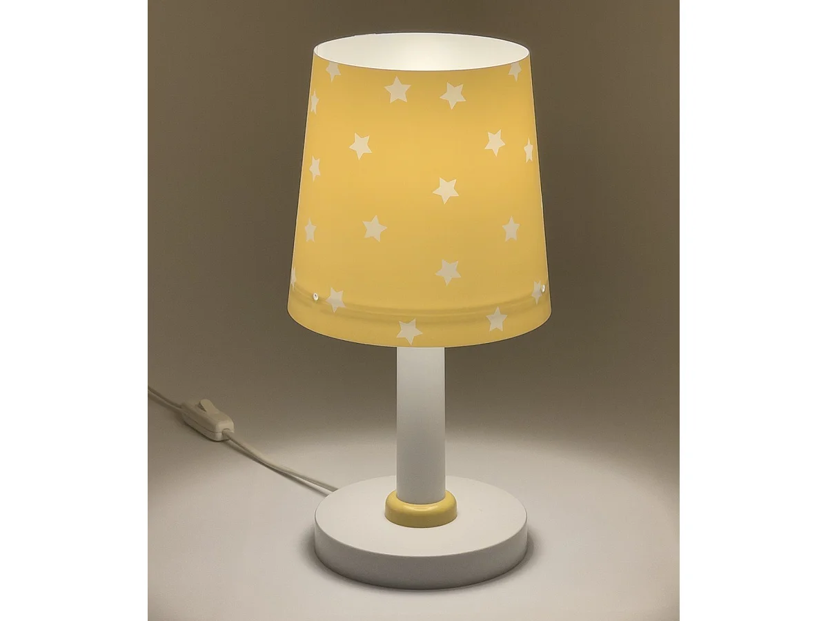Lampada da tavolo Star Light stelle giallo | DALBER