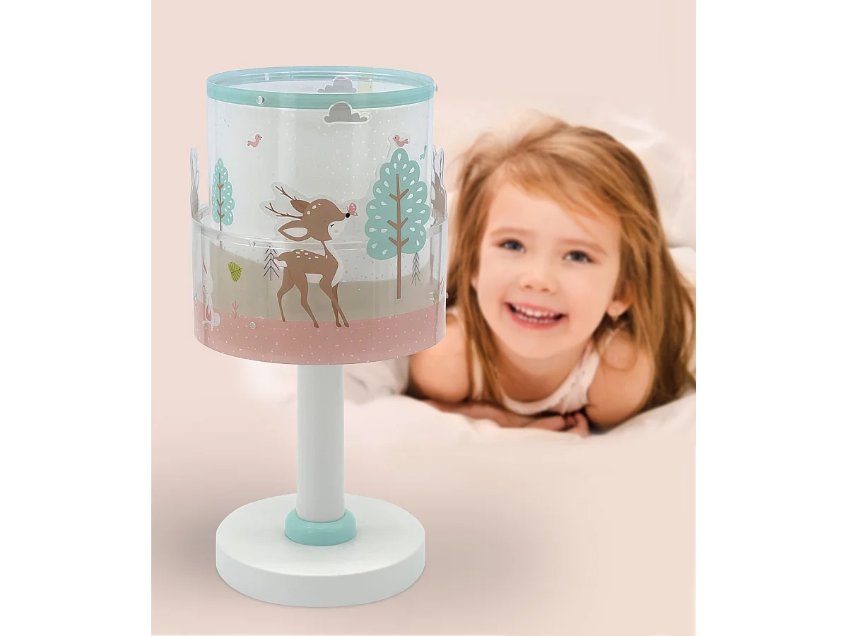 Lampe de chevet pour enfants Loving Deer Cerf