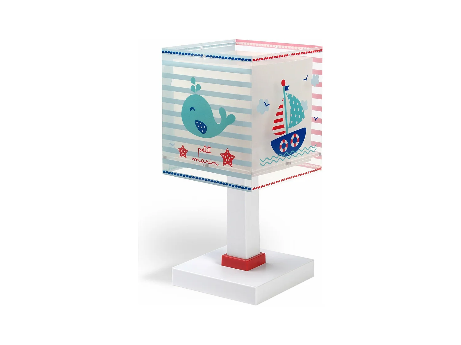 Lampada da tavolo per bambini Petit Marin marinaio blu | DALBER
