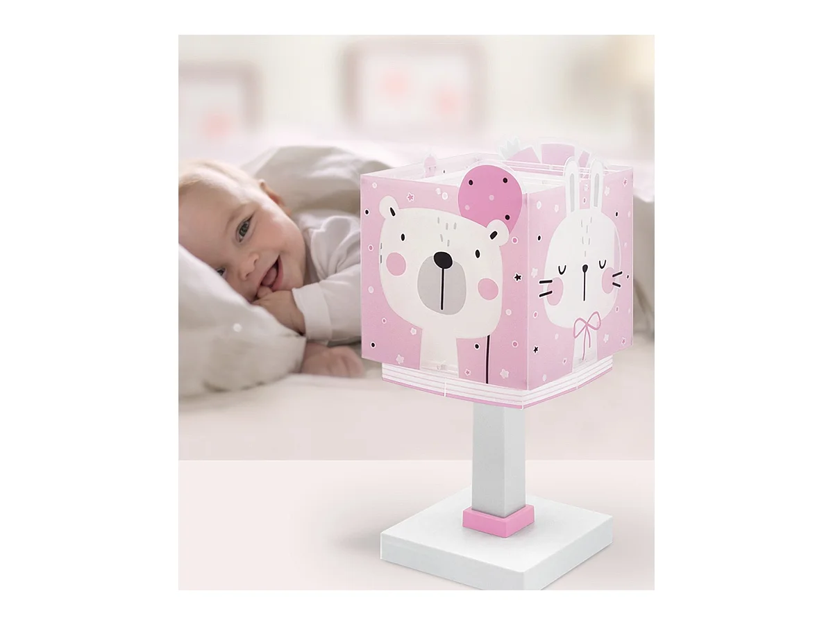 Lampada da comodino bambini Baby Jungle animali giungla | DALBER