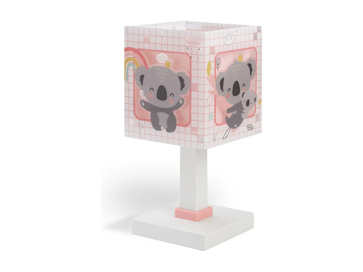 Lampada da comodino per bimbo Koala in rosa | DALBER