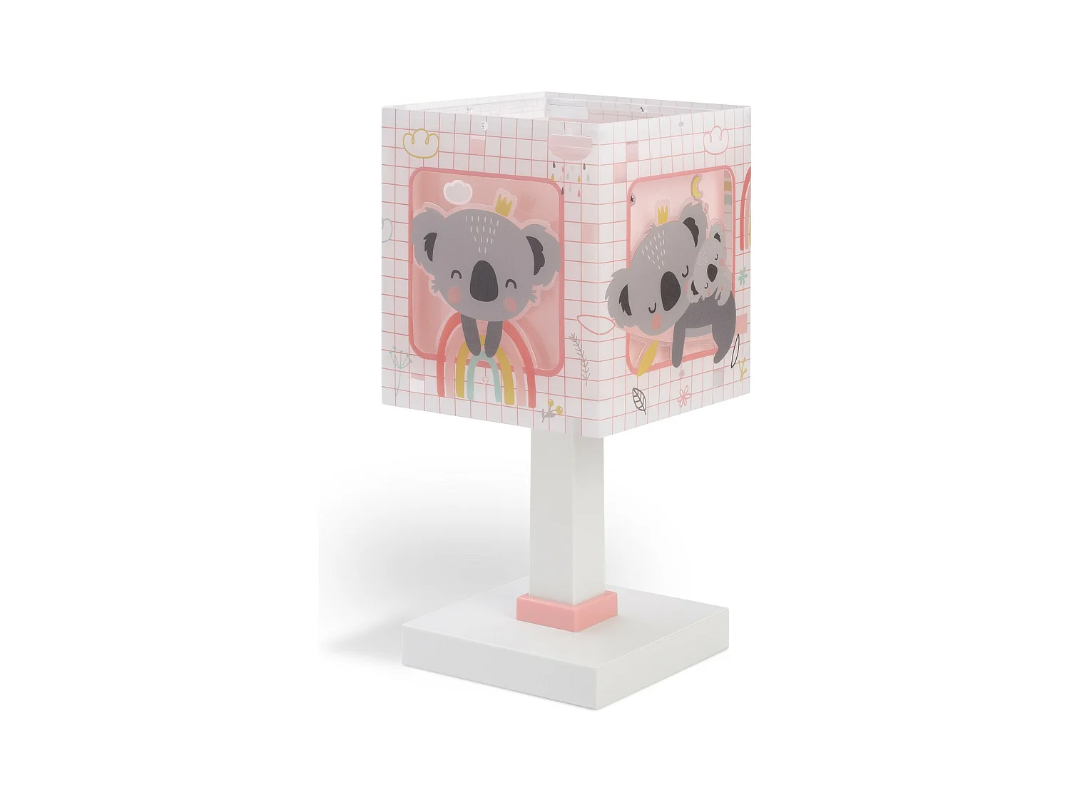 Comprar lámpara infantil de mesita Koala rosa | DALBER