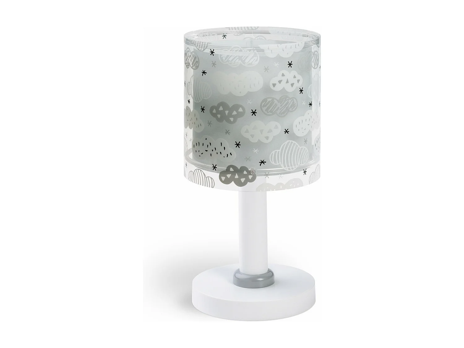 Lampade da tavolo per bambini Clouds nuvole grigie | DALBER