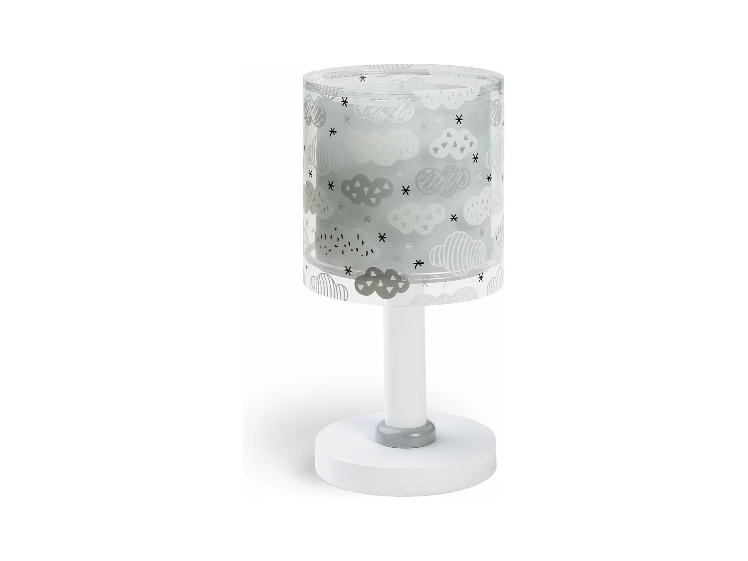 Lampade da tavolo per bambini Clouds nuvole grigie | DALBER