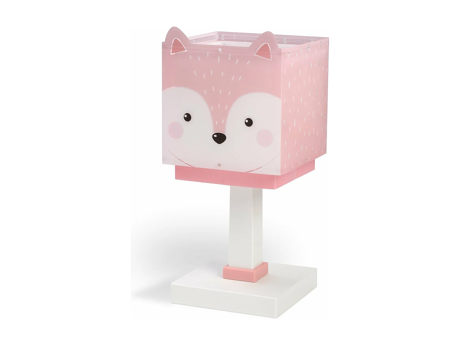 Lampada da comodino per bambini Little Fox Volpe Rosa| DALBER