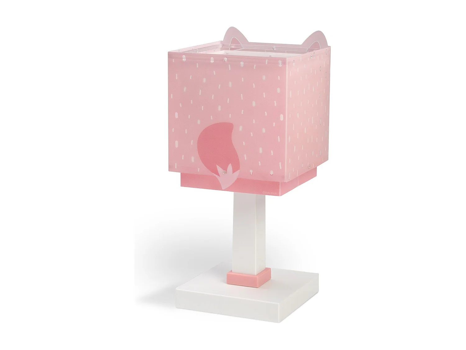 Lampada da comodino per bambini Little Fox Volpe Rosa| DALBER