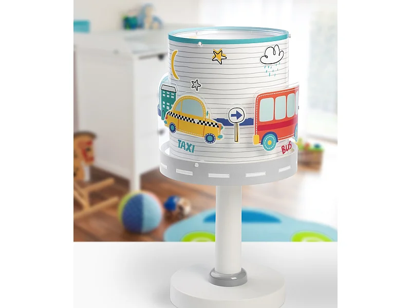 Lampada da comodino Baby Travel automobili aerei | DALBER