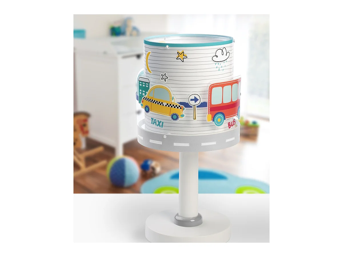 Lampada da comodino Baby Travel automobili aerei | DALBER