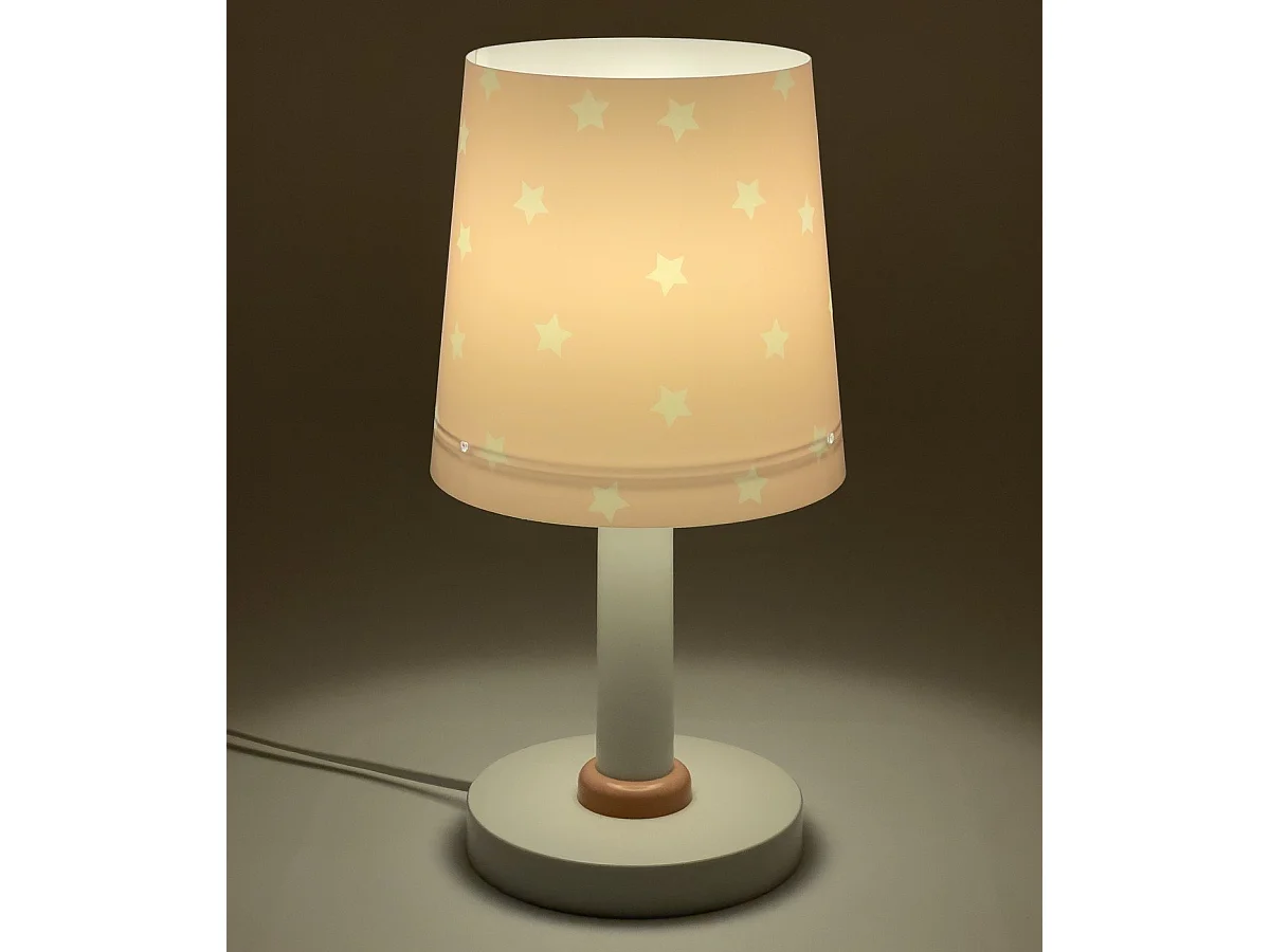 Lampada da tavolo Star Light stelle rosa | DALBER