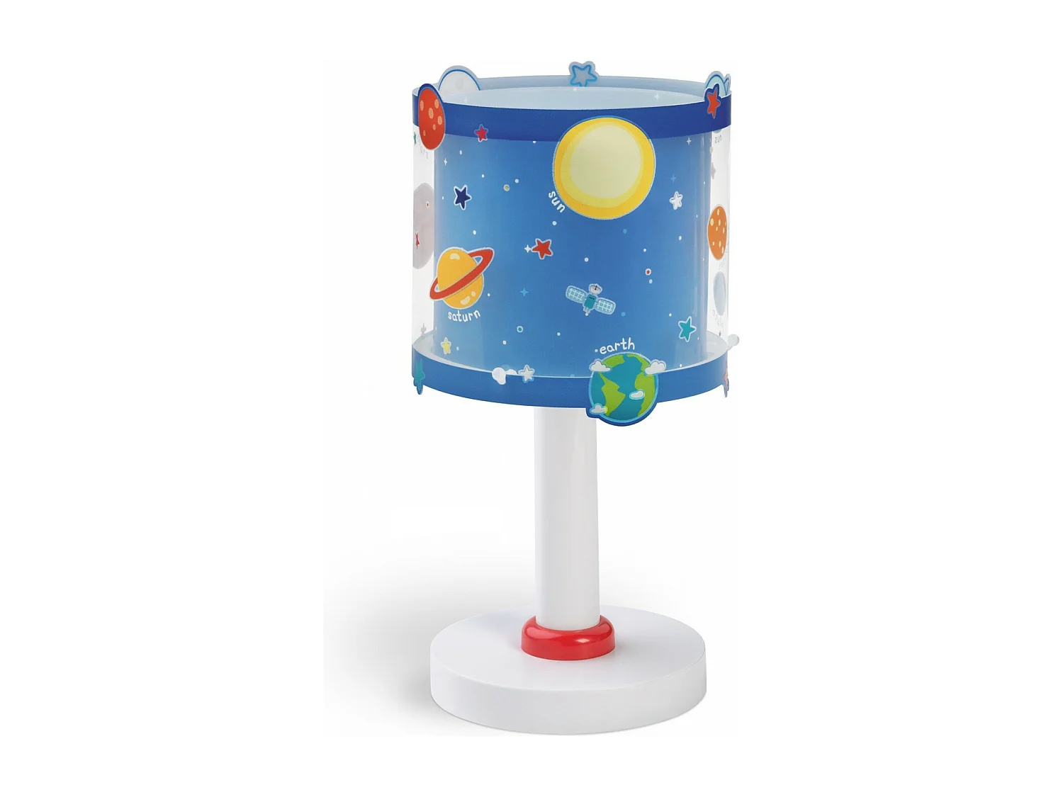 Lampe de table pour enfant Planets Planètes système solaire