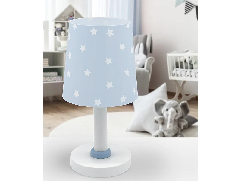 Lámpara de mesa Star Light estrellas azul | DALBER