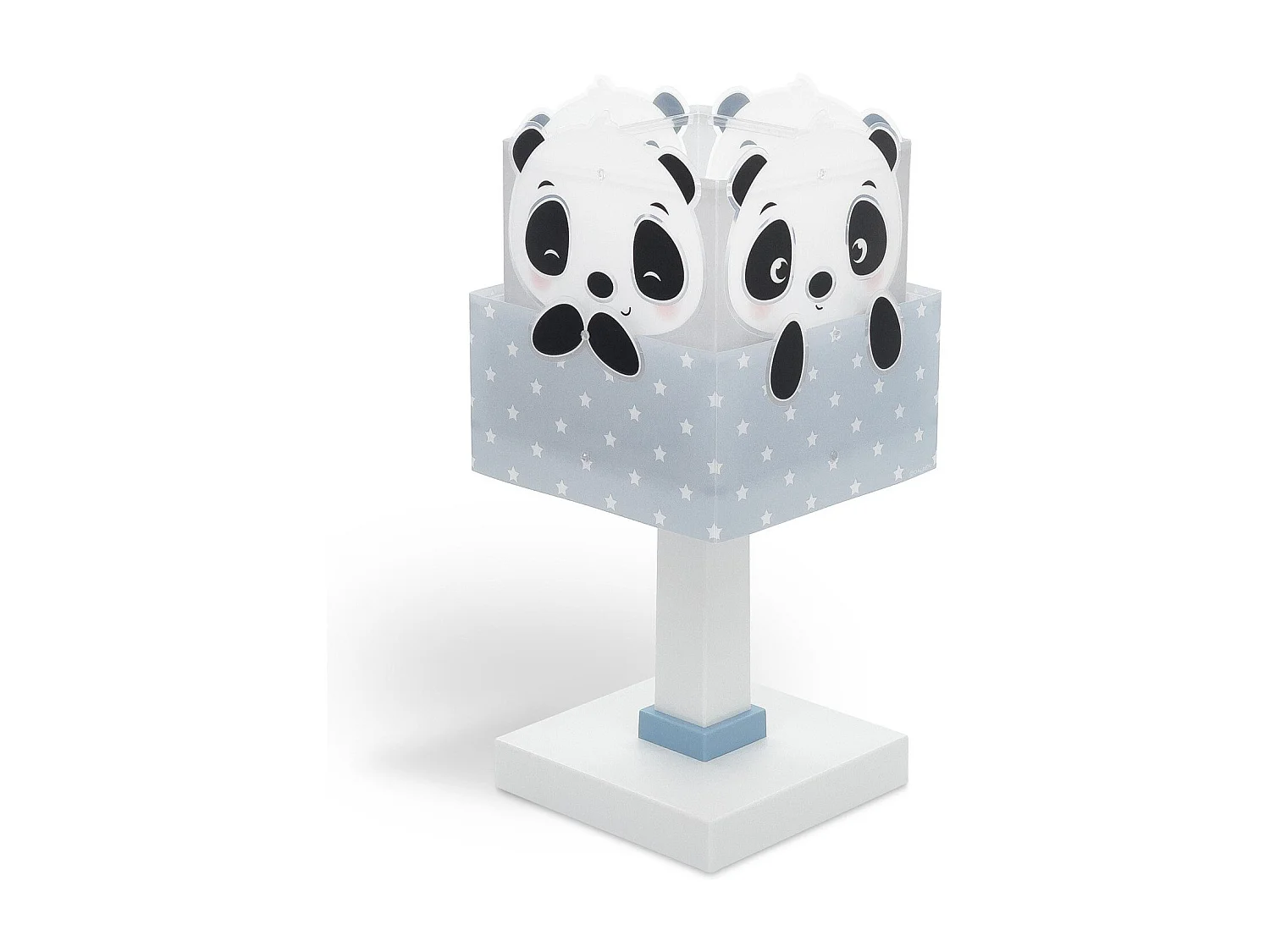 Lampada da tavolo per bambini Panda blu | DALBER