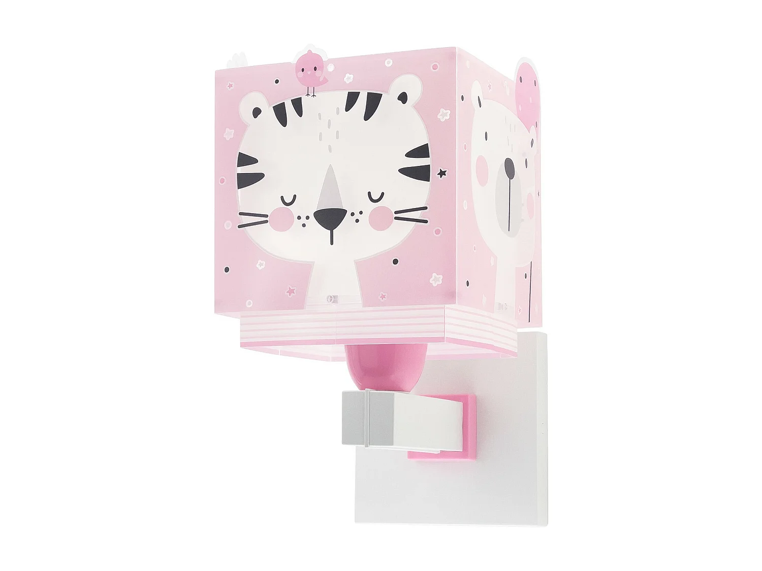 Applique per bambini Baby Jungle animali giungla rosa | DALBER