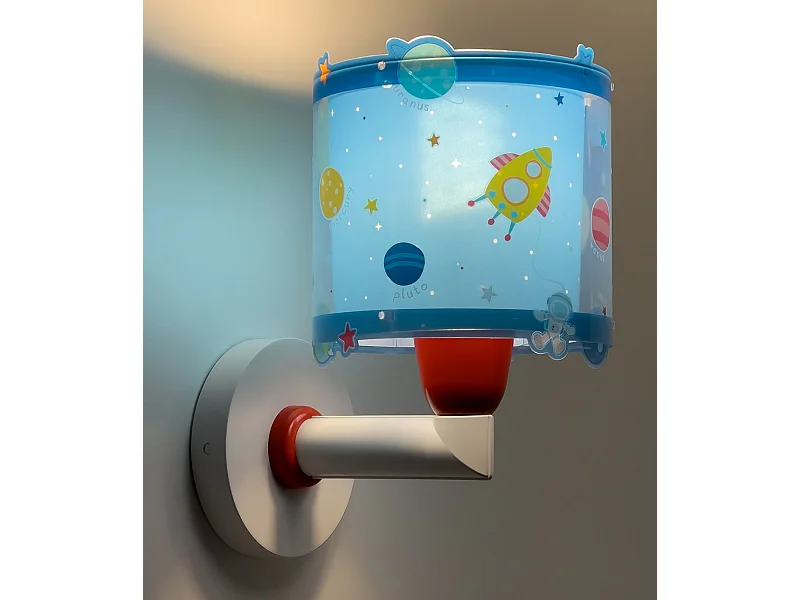 Applicare il muro dei bambini Planets pianeti blu | DALBER