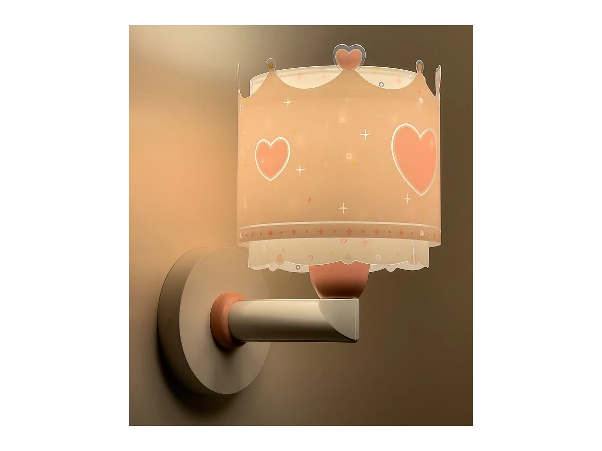 Lámpara aplique infantil de pared Little Queen | DALBER