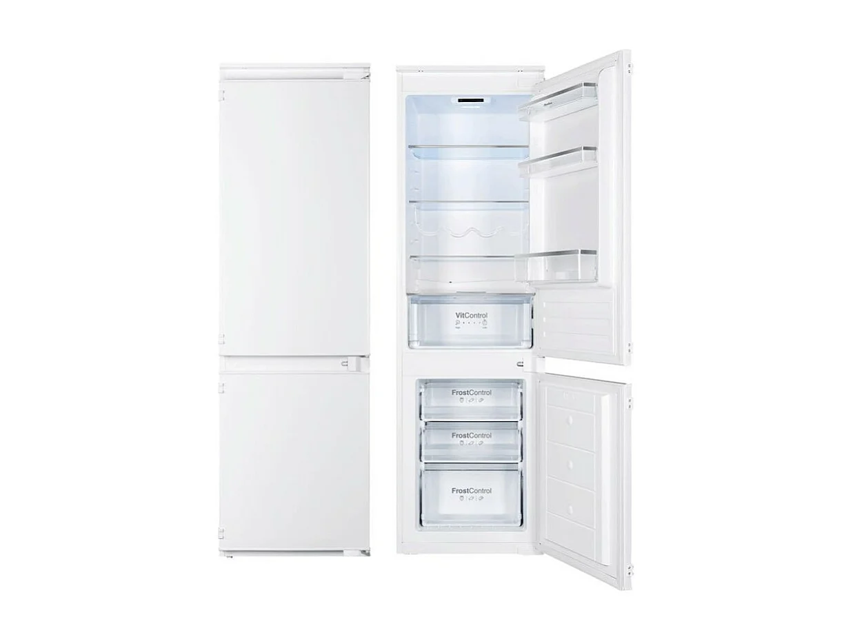 Réfrigérateurs 2 portes 195L Froid Statique AMICA 54cm, AB8272E