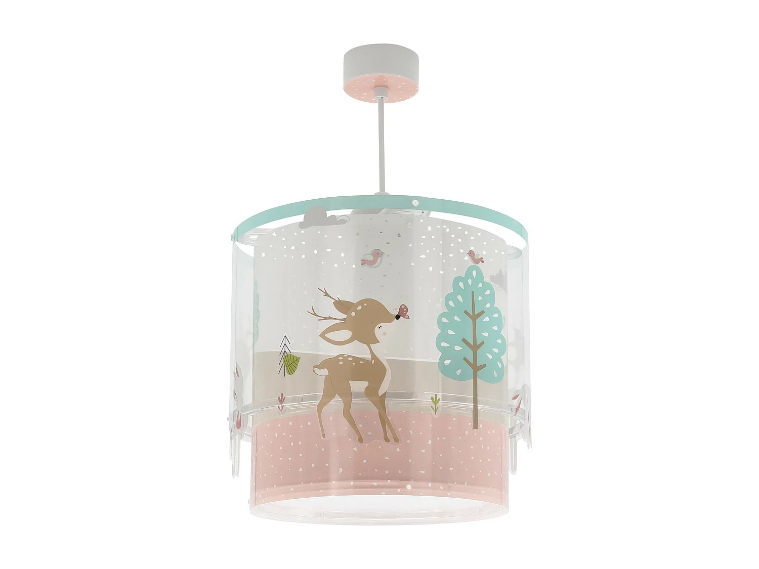Lustre et lampe suspension enfant Loving Deer Cerf