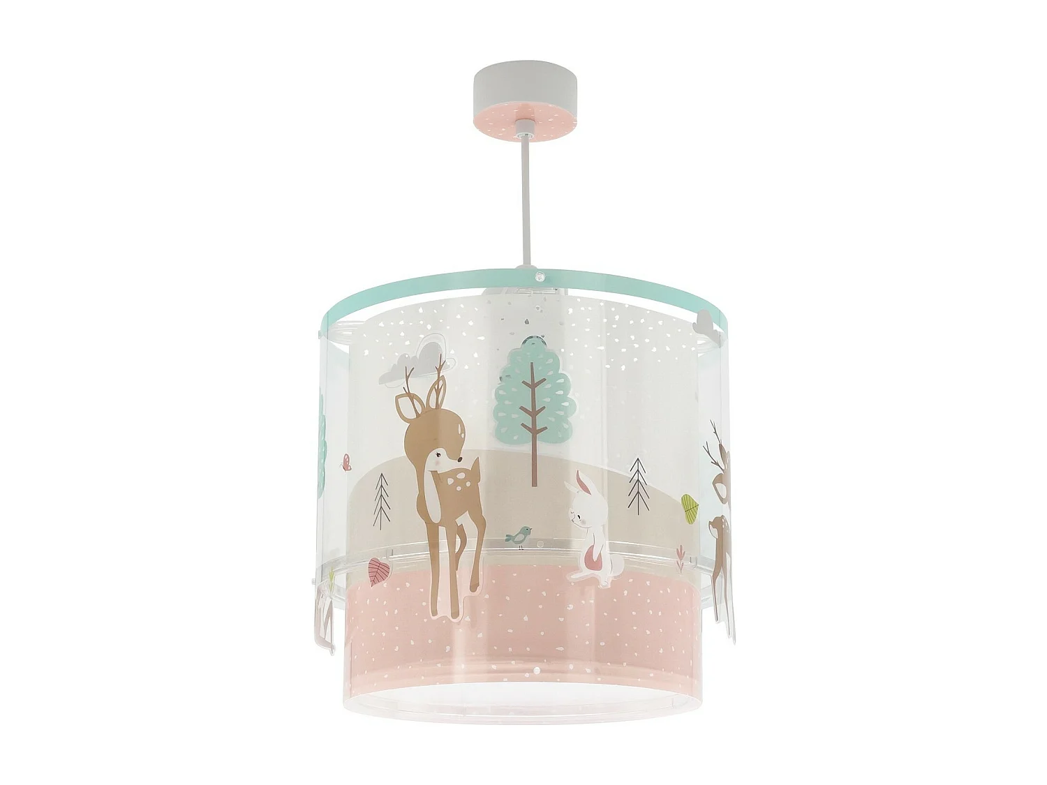 Lustre et lampe suspension enfant Loving Deer Cerf