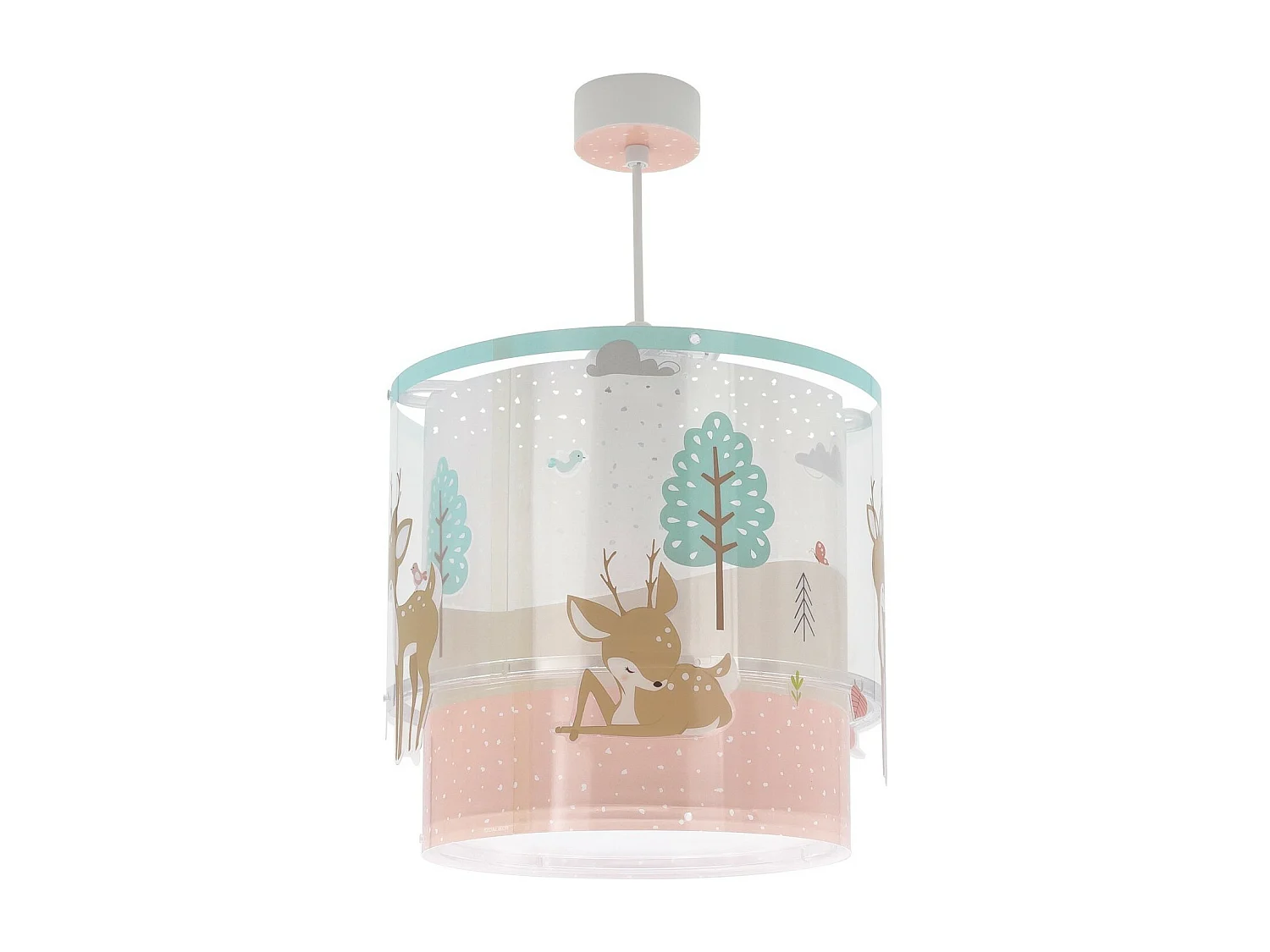 Lustre et lampe suspension enfant Loving Deer Cerf