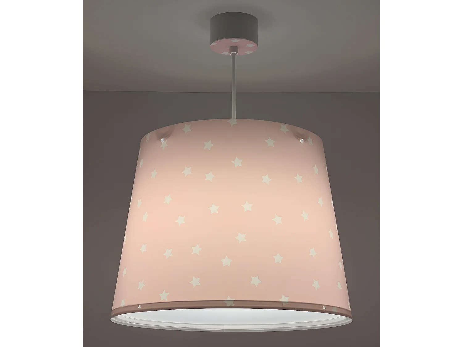 Lampadario a suspensione Star Light Stelle rosa | DALBER