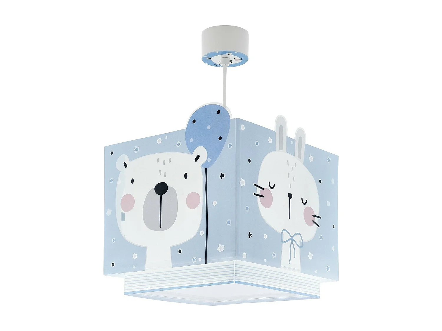 Lámpara infantil de techo Baby Jungle animales azul | DALBER