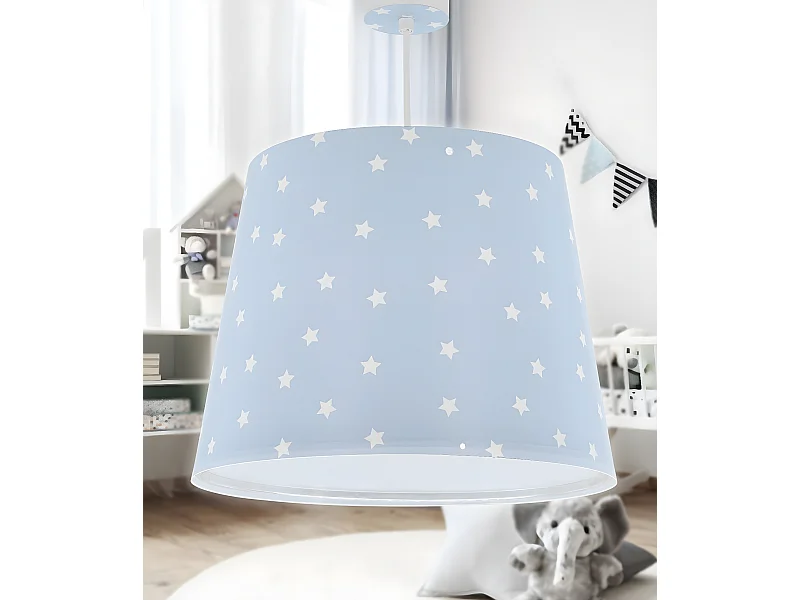 Lámpara de techo Star Light estrellas azul | DALBER
