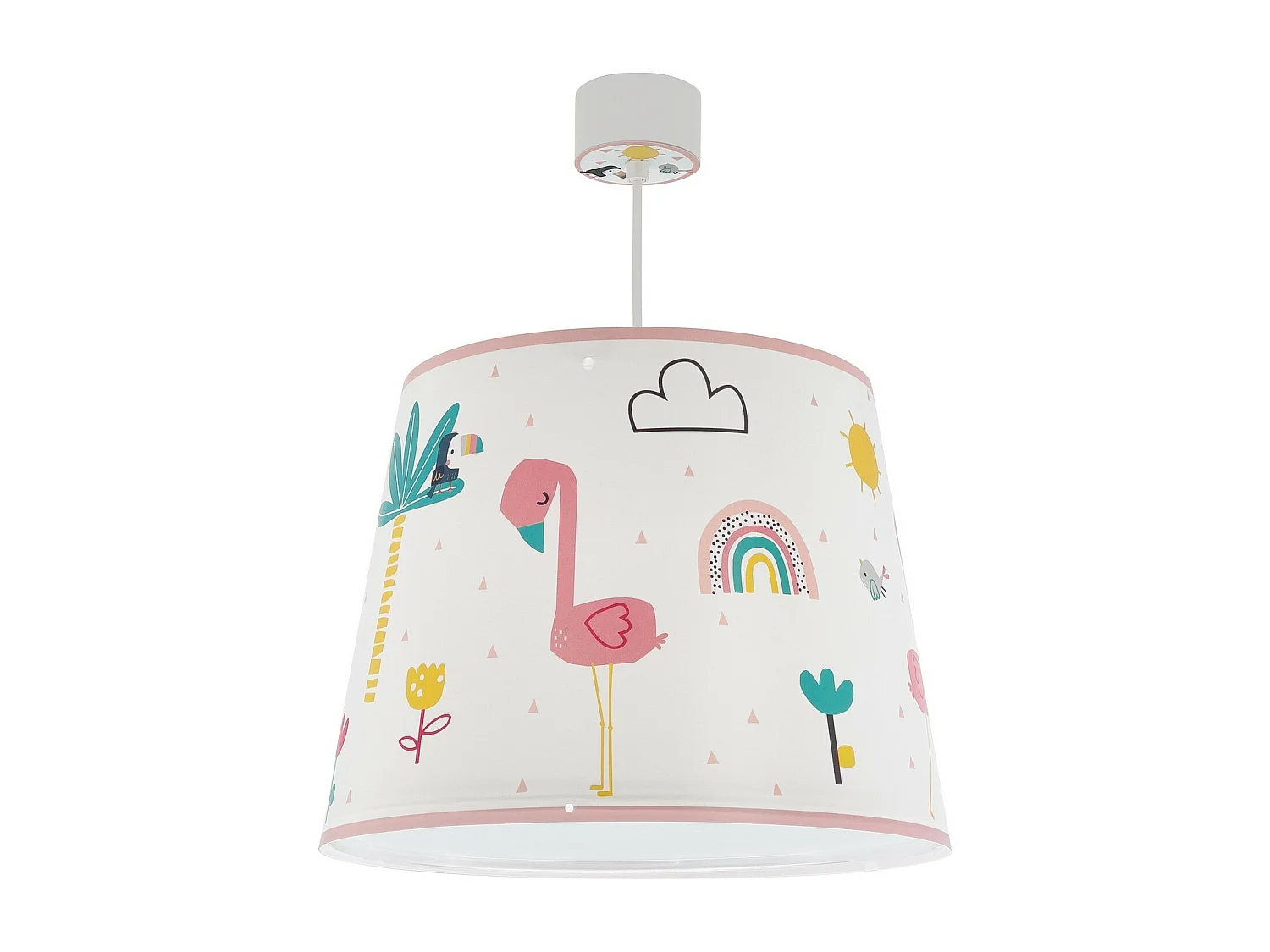 Lampadario per camerette bambini Flamingo Fiammingo | DALBER