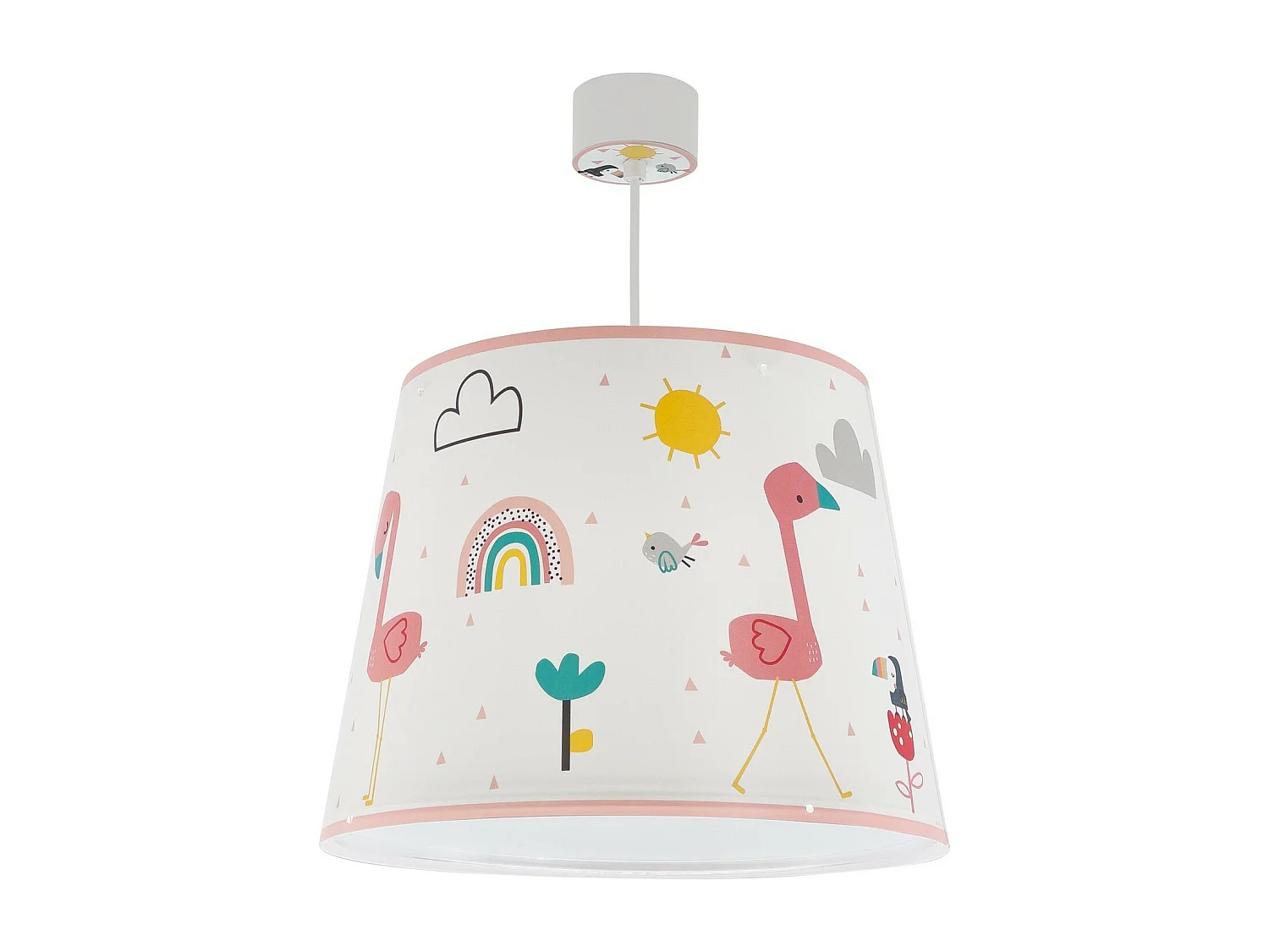 Lampadario per camerette bambini Flamingo Fiammingo | DALBER