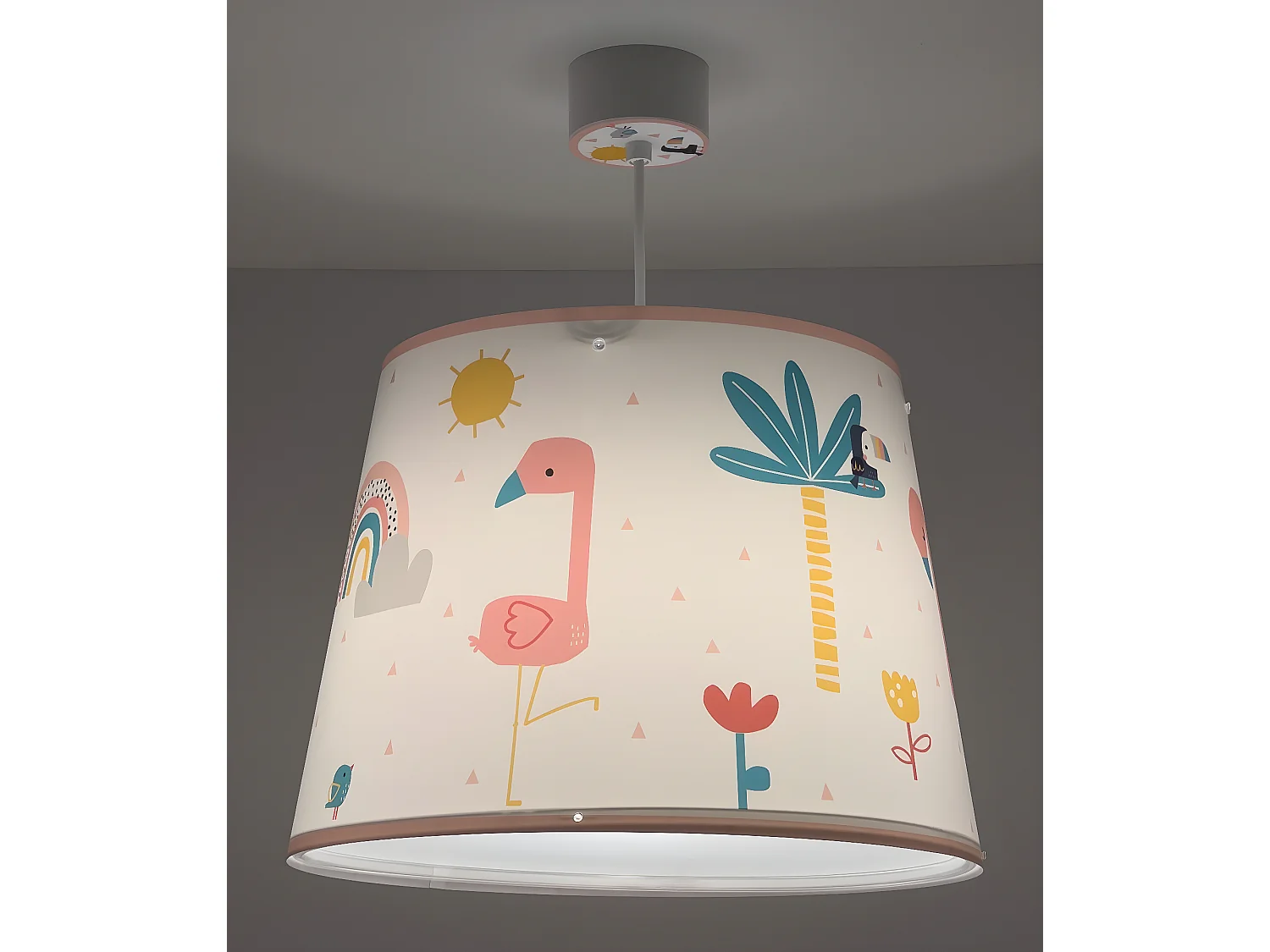 Lampadario per camerette bambini Flamingo Fiammingo | DALBER
