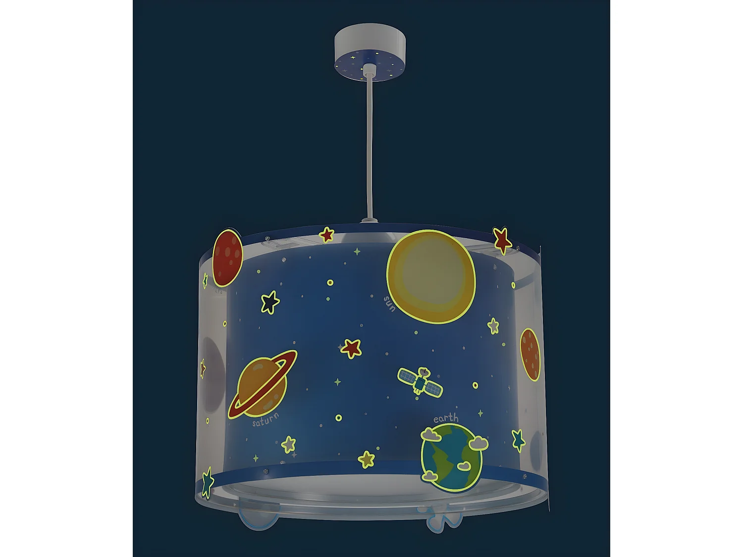 Lampade a sospensione per bambini Planets pianeti blu | DALBER