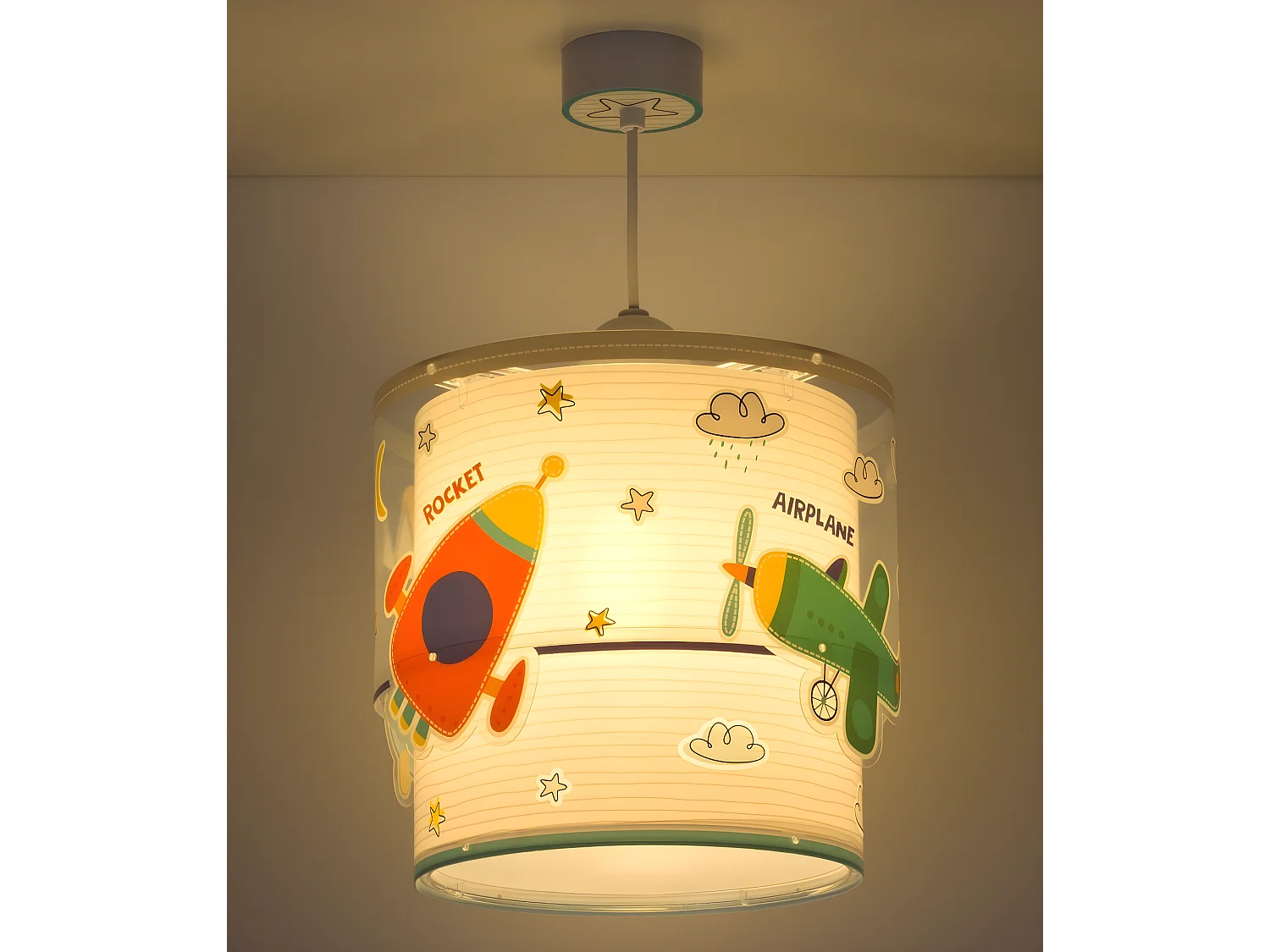 Lampada da soffitto per bambini Baby Travel automobili aerei | DALBER