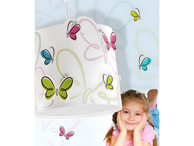 Lampadario per camerata Butterfly farfalle | DALBER