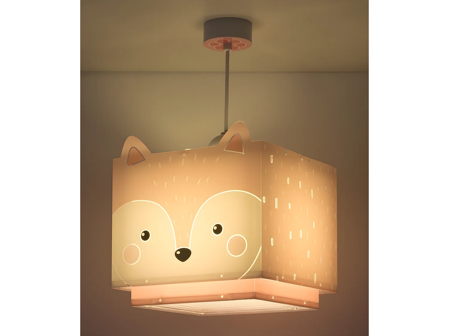 Lustre et lampe suspension enfant Little Fox Petit Renarde