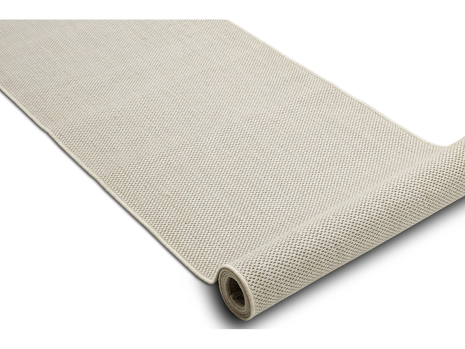 CHODNIK SIZAL FLOORLUX wzór 20433 krem GŁADKI 100 cm 100x1350 cm