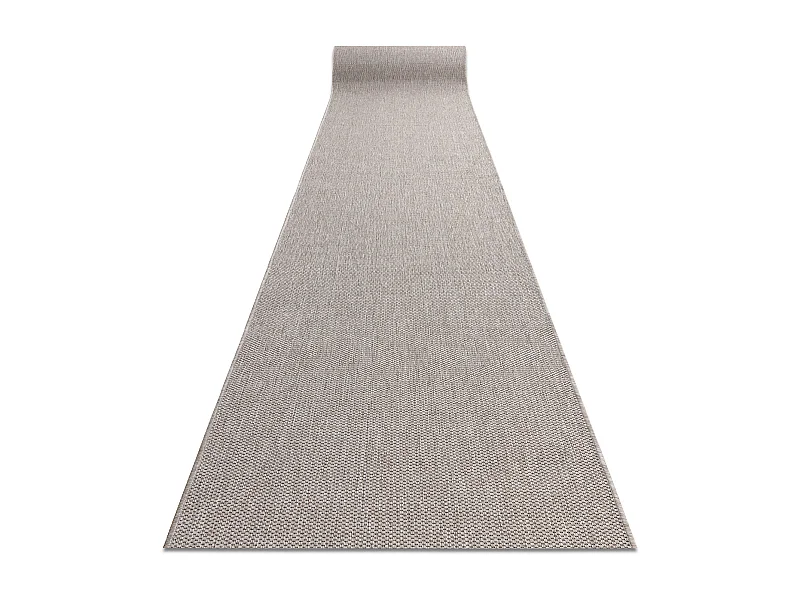 TAPIS DE COULOIR SIZAL FLOORLUX modèle 20433 argentin LISSE 80x110 cm