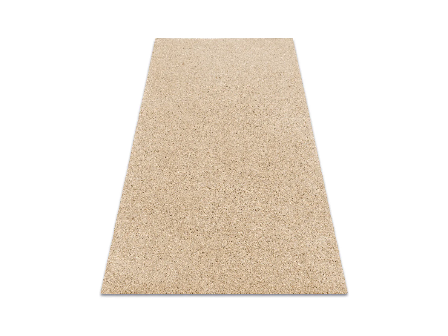Tapis BUENOS 6652 shaggy uni, couleur unique crème 180x270 cm