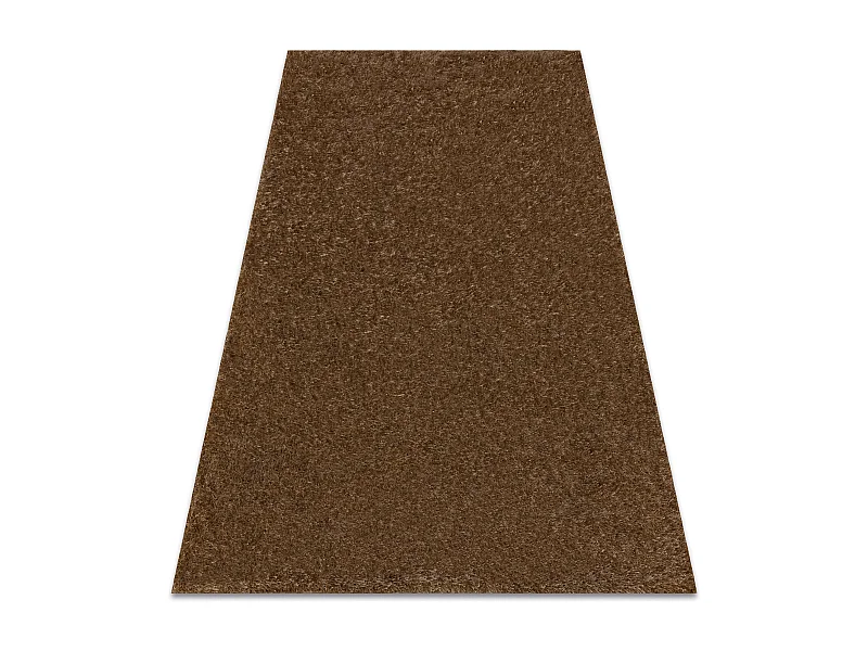 Tapis BUENOS 6650 shaggy uni, couleur unique beige foncé 120x170 cm