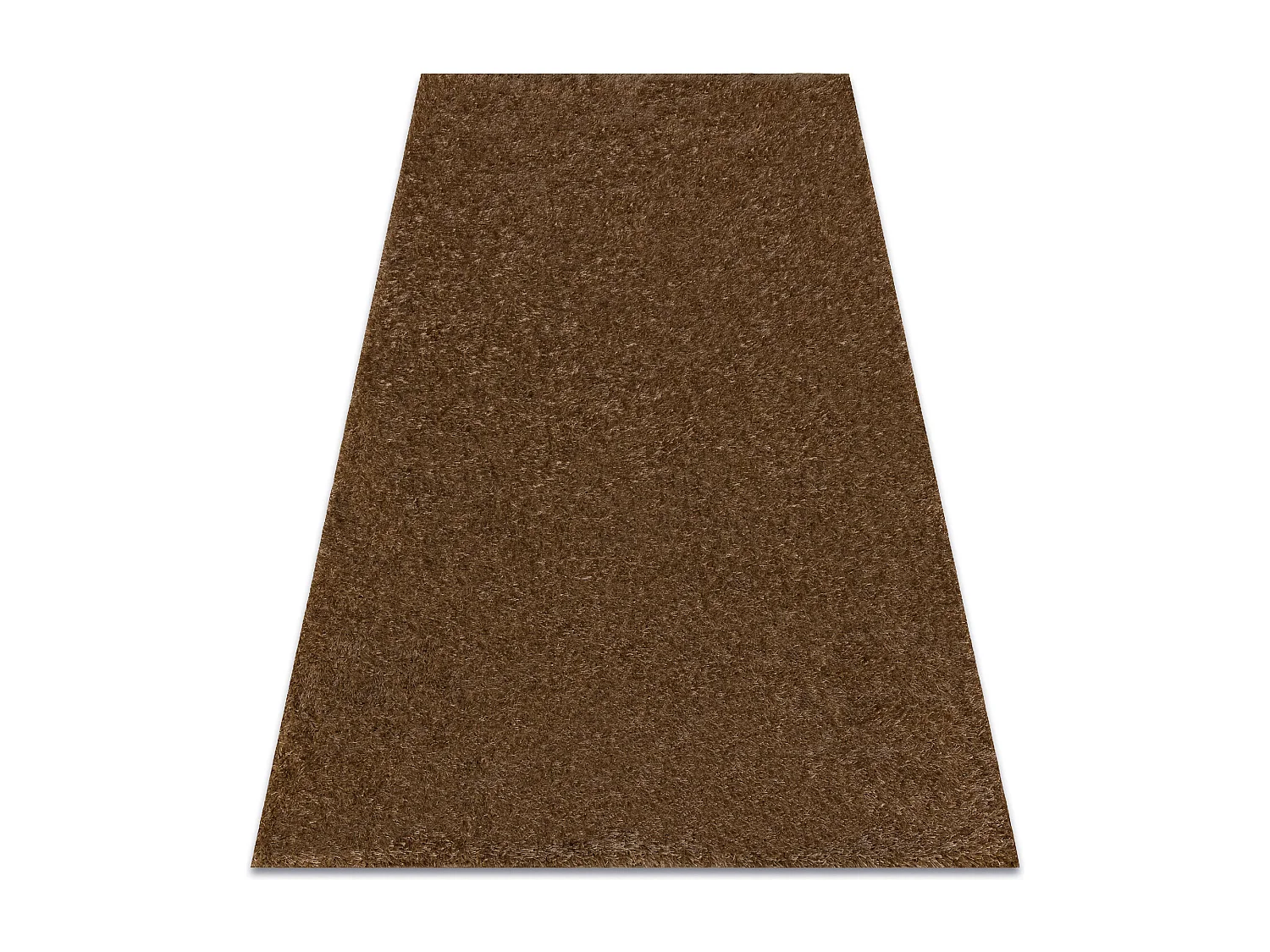 Tapis BUENOS 6650 shaggy uni, couleur unique beige foncé 120x170 cm