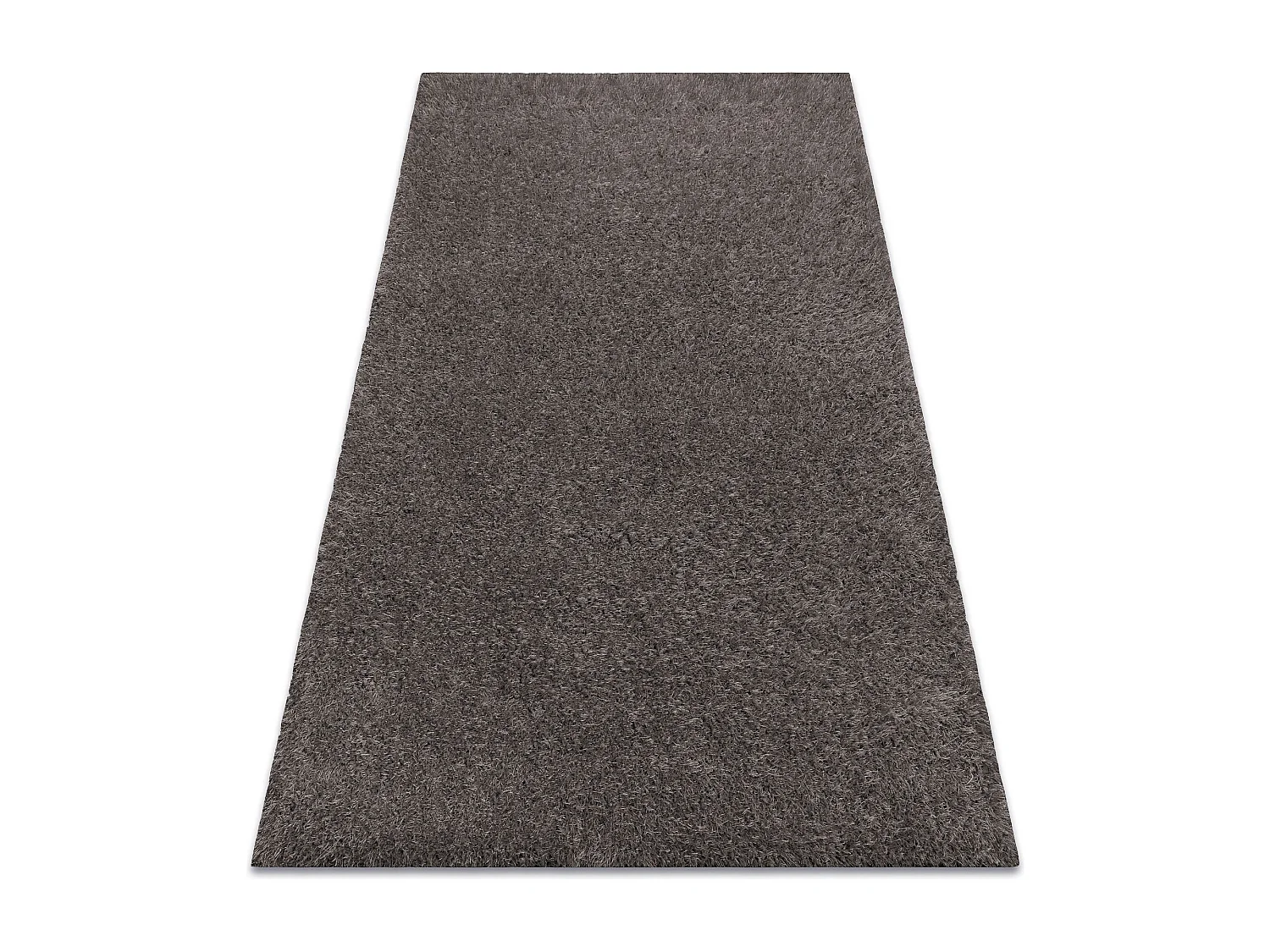 Tapis BUENOS 6646 shaggy uni, couleur unique gris 160x220 cm